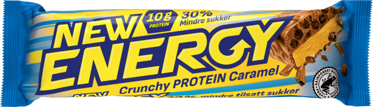 New Energy Crunchy Protein Caramel 45g Nidar