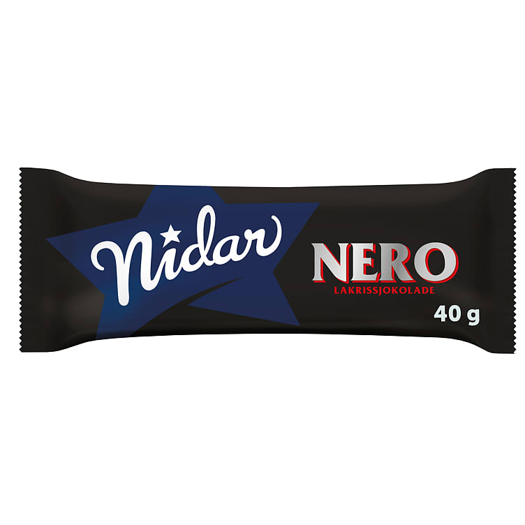 Nero Lakrissjokolade 40g