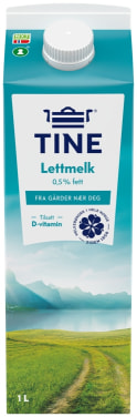 Lettmelk 0,5%