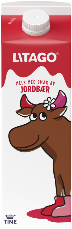 Bilde av Litago Melk Jordbær 0,5l Tine