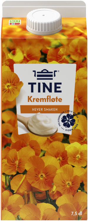 Kremfløte 37% 7,5dl