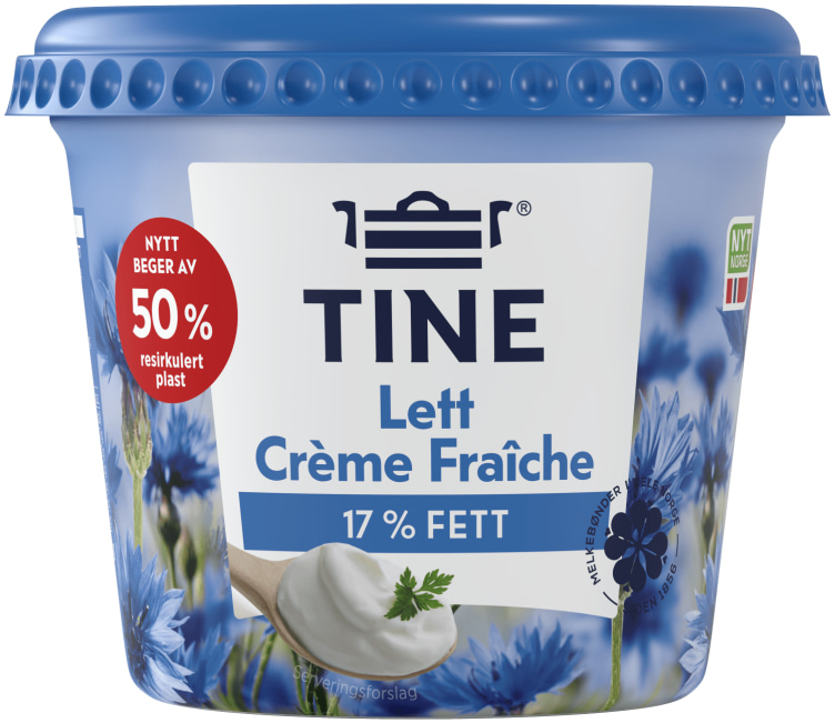 Tine Lett Crème Fraîche 300g