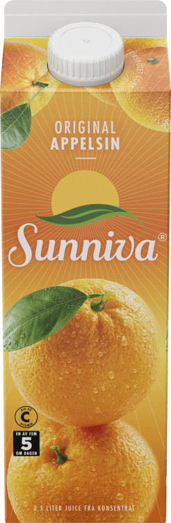 Appelsinjuice 0,5l Sunniva