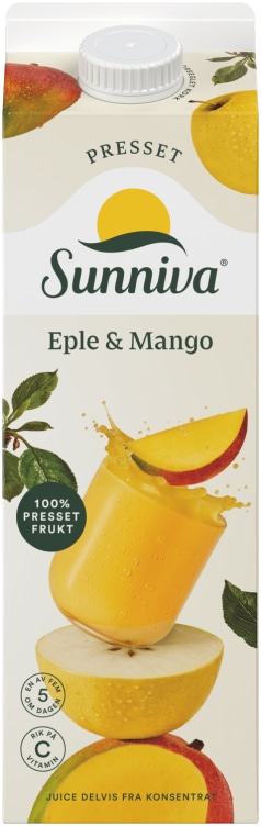 Bilde av Mango/Eple Juice Premium 1l Sunniva