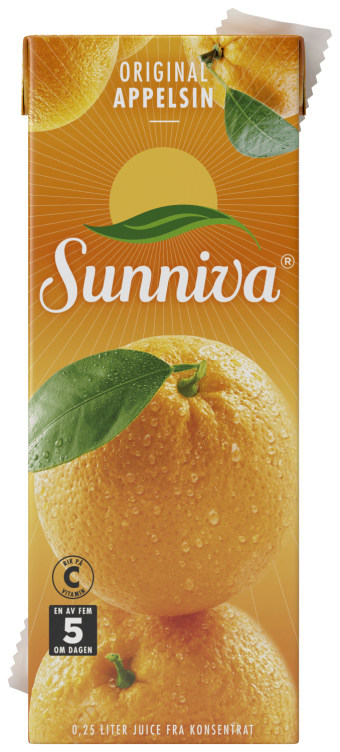 Bilde av Appelsinjuice Original 250ml Sunniva