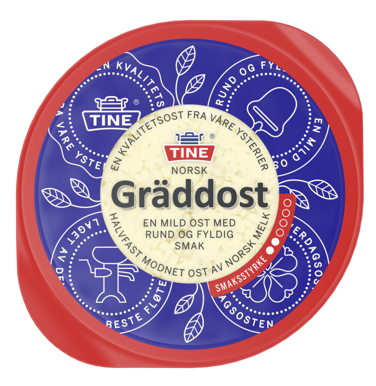 Gräddost 380g