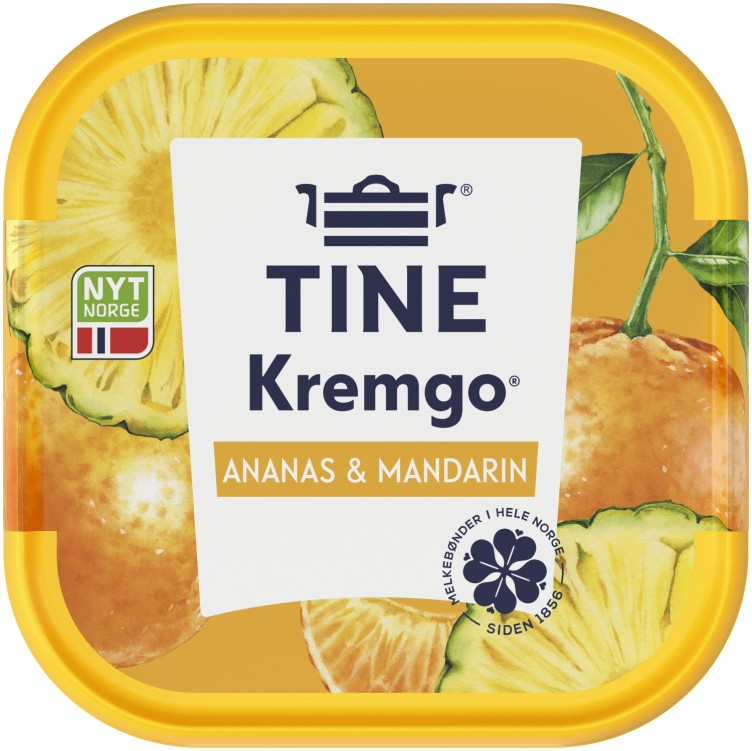 Kremgo Mandarin&Ananas 125g Tine