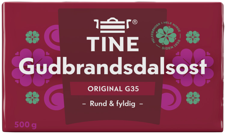 Gudbrandsdalsost G35 500g Tine