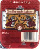 Gudbrandsdalsost G35 Kuvert 15g