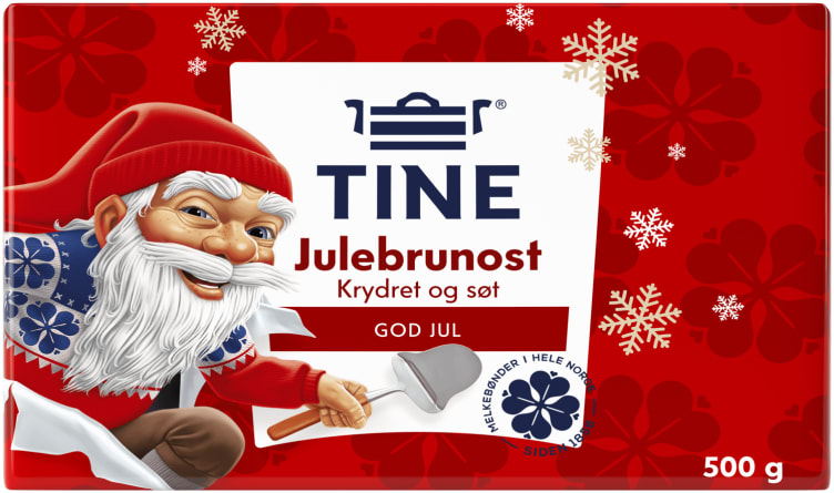 Julebrunost Krydret 500g Tine