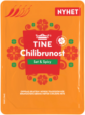 Chilibrunost skiver 130g Tine