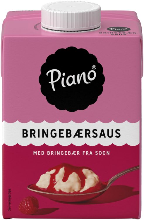 Bilde av Bringebærsaus 0,5l Piano