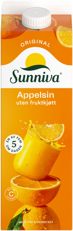 Appelsinjuice 1l Sunniva
