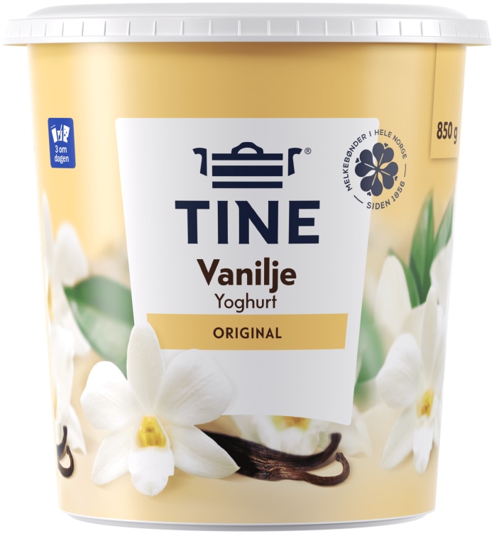 Yoghurt Vanilje 850g