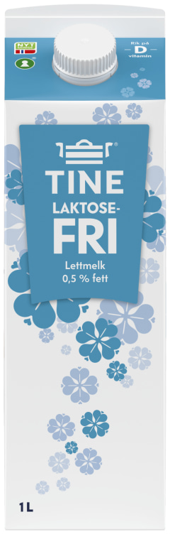 Lettmelk 0,5% Laktosefri 1l