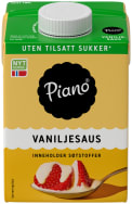 Vaniljesaus Uten 0,5l Piano