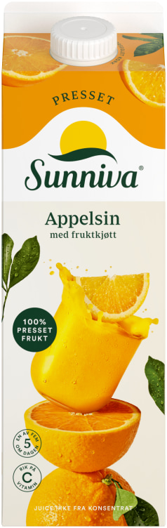 Appelsinjuice Premium 1l Sunniva