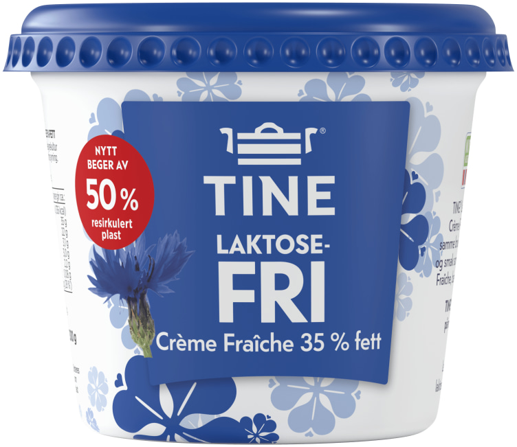 Bilde av Creme Fraiche Laktosefri 35% 300g Tine