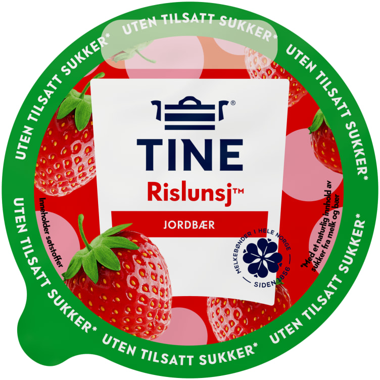 Rislunsj Jordbær uten 150g Tine