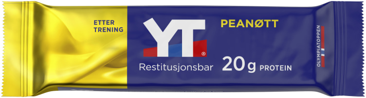 Yt Restitusjonsbar Peanøtt Sjokolade 65g Tine