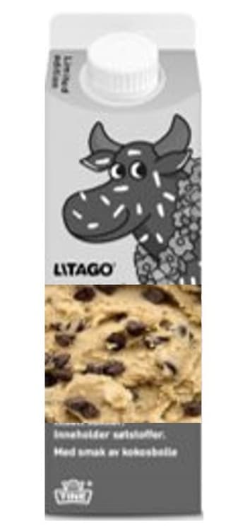 Litago Melk Cookie Dough uten 0,5l Tine