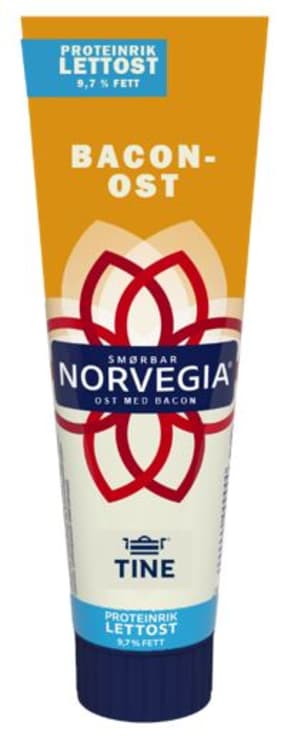 Bilde av Norvegia Smøreost Bacon Lett 165g Tine