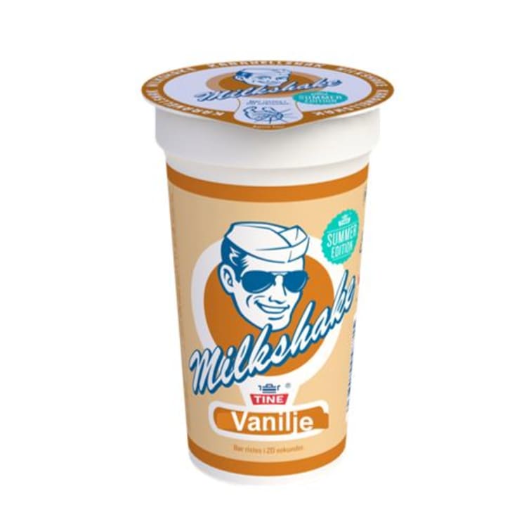 Milkshake Vanilje 220ml Tine