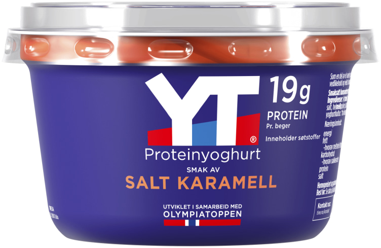 Yt Protein Yoghurt Salt Karamell 200g Tine