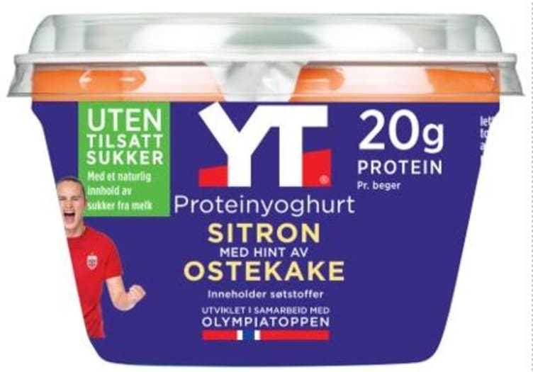 Yt Protein Yoghurt Sitron uten 200g Tine