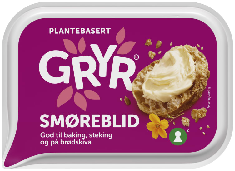 Gryr Smøreblid Plantemargarin 250g Tine