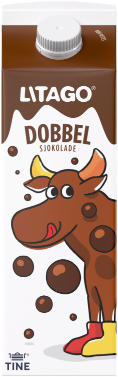 Litago Melk Dobbel Sjokolade 0,5l Tine