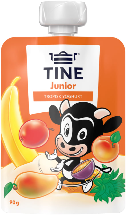 Tropisk Yoghurt 0% Junior 90g