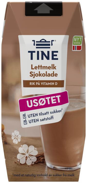 Lettmelk Sjokolade Usøtet 330ml