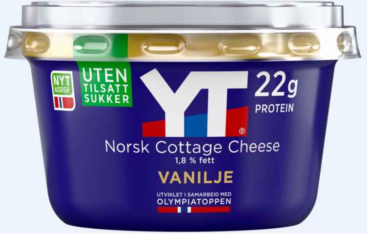 Yt Cottage Cheese Vanilje 170g