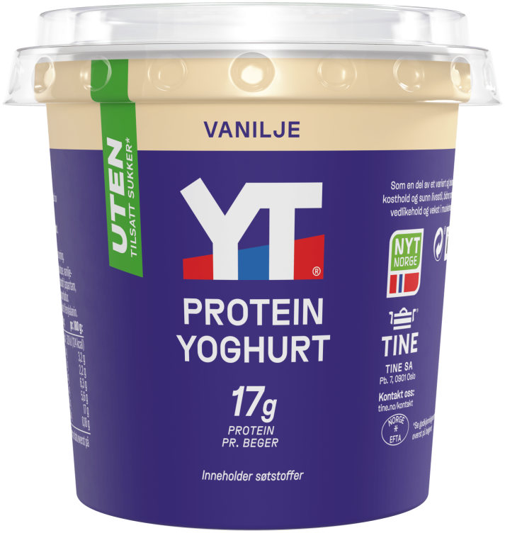 Product Image for Yt Proteinyoghurt Vanilje 180g Tine