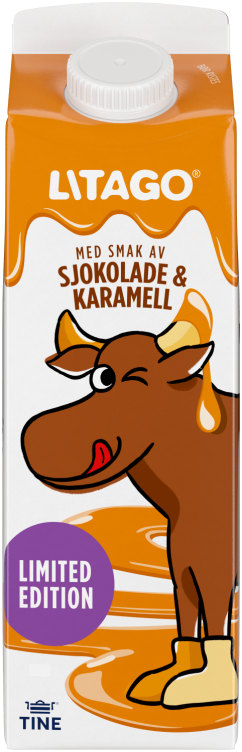 Litago Melk Sjokolade&Karamell 0,5l Tine