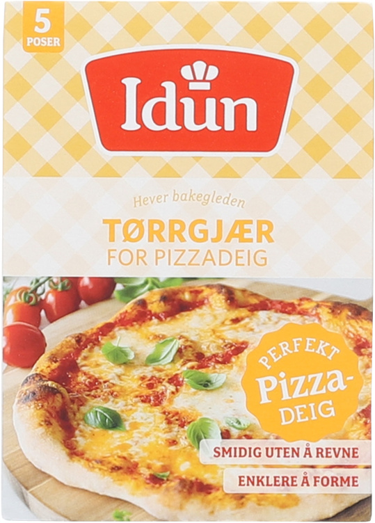 Idun Mors Hjemmebakte Pizzagjær 5x12g, 60g