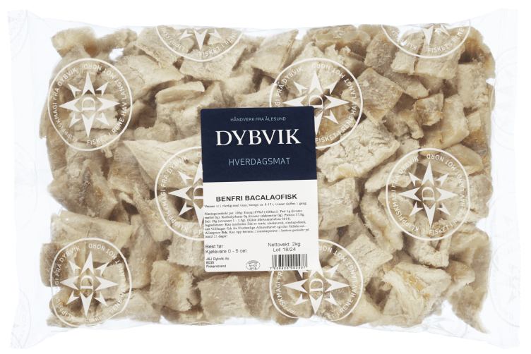 Bilde av Klippfisk i Biter Benfri 2kg Dybvik