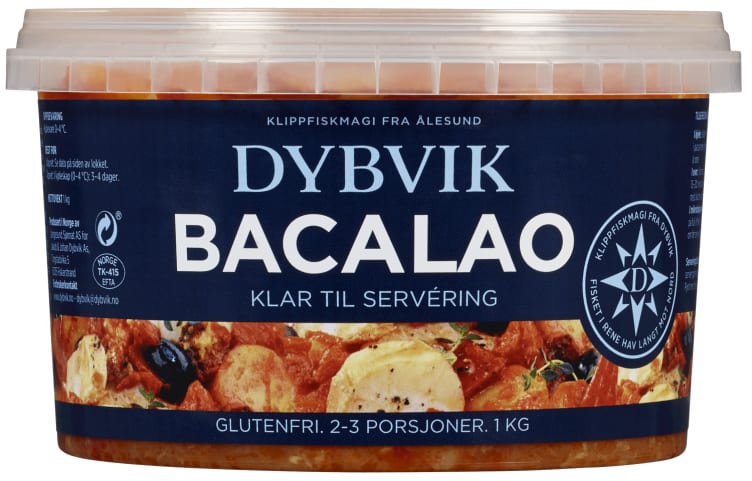 Bacalao Serveringsklar 1kg Dybvik