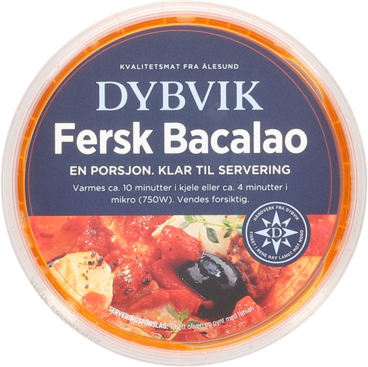 Bilde av Bacalao Fersk 450g Ferdigmat Dybvik