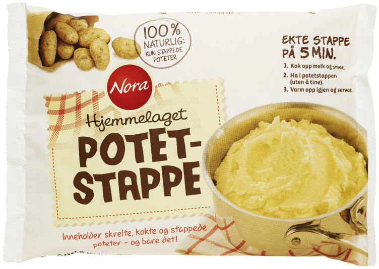 Potetstappe Hjemmelaget 450g Nora