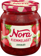 Jordbærsyltetøy Hjemmelaget 400g Nora