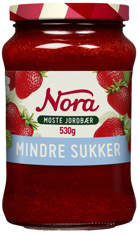 Jordbær Moste Lett 530g