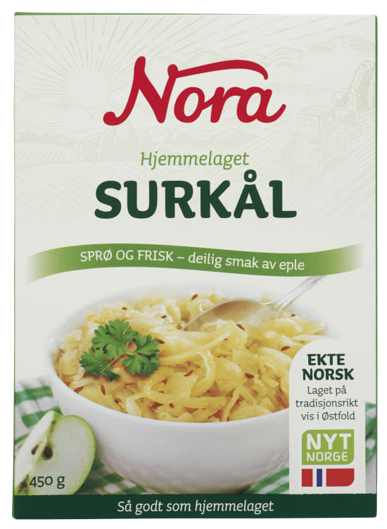 Nora Hjemmelaget Surkål 450g