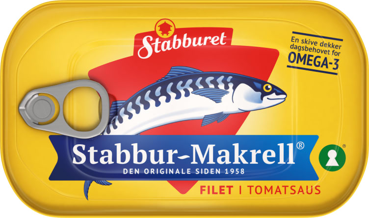 Bilde av Stabbur-Makrell i Tomat 110g Stabburet