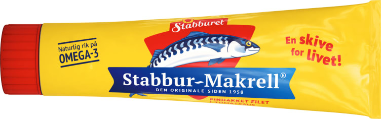Stabbur-Makrell 185g Tube Stabburet