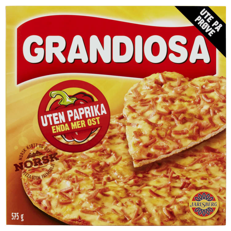 Grandiosa Pizza u/Paprika 575g