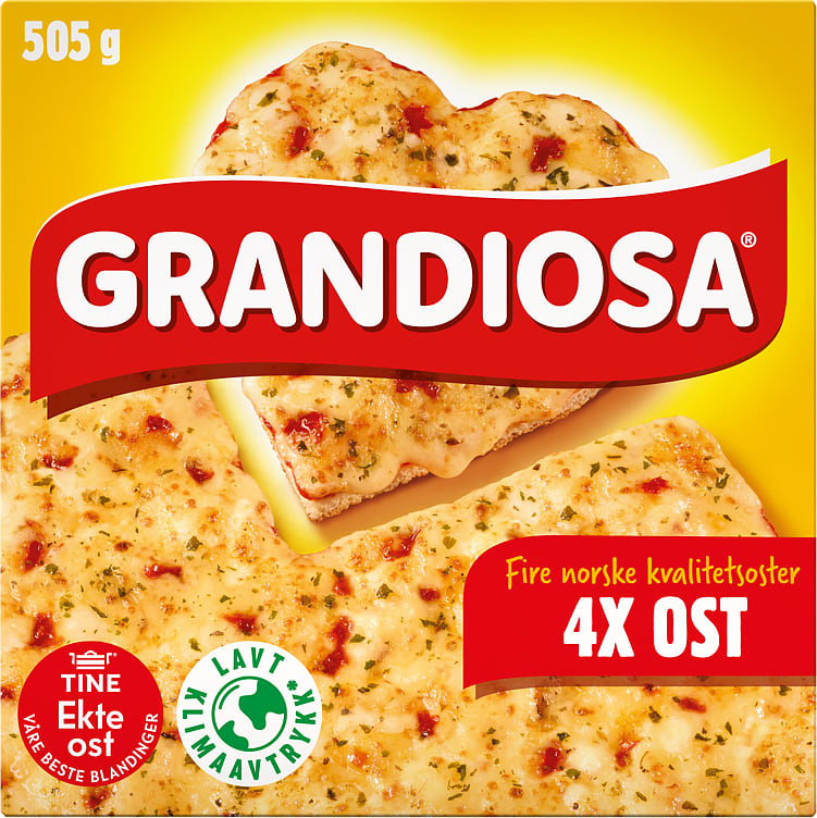 Grandiosa Pizza 4 Oster 505g