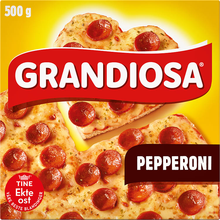 Grandiosa Pizza Pepperoni 500g Stabburet