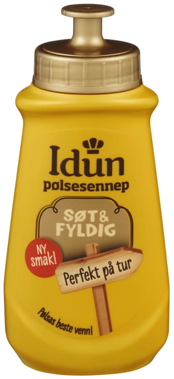 Sennep Søt&Fyldig 210g flaske Idun